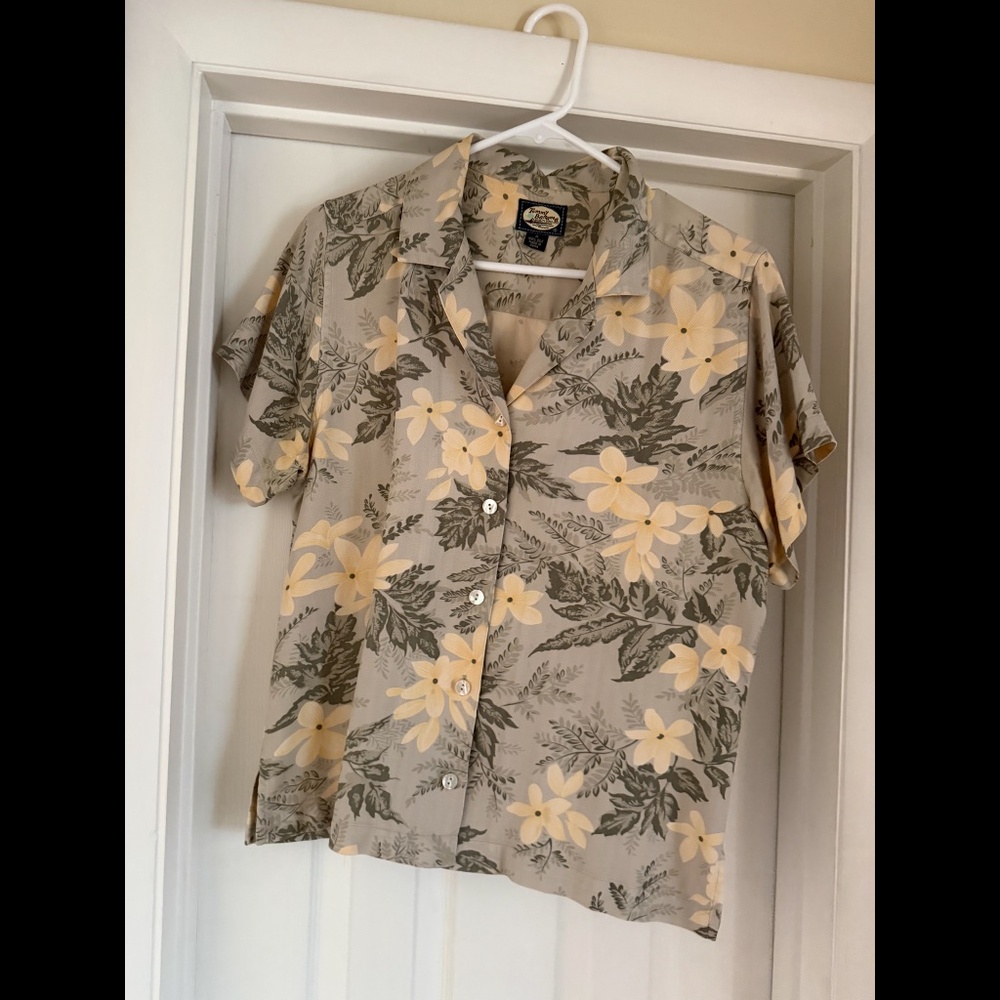 Aloha Tommy Bahama Silk Hawaiian Shirt